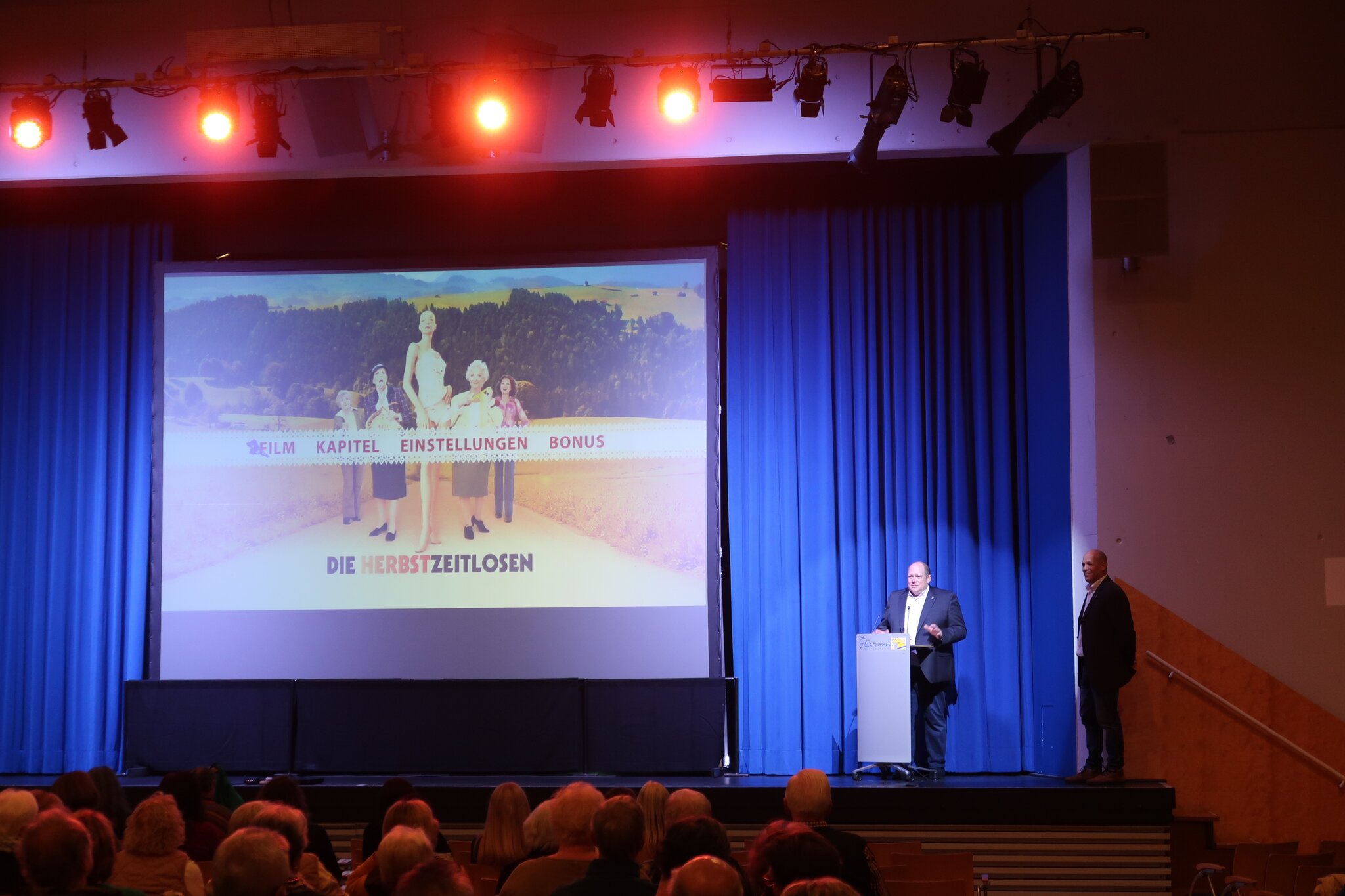 Bürgermeister Thorsten Leva und Beigordneter Frank Pfannebecker, Foto: Eva Heyder